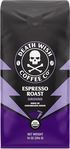 Organic Espresso Roast Ground Coffee (14 Ounce)
