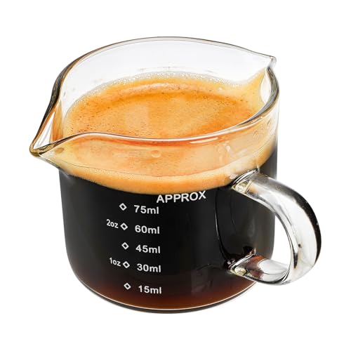 4 Pack Measuring Cups Espresso Shot Glasses