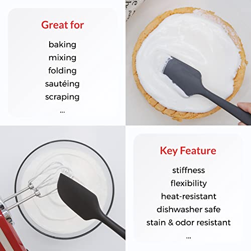 Chef Series 3 Piece Silicone Spatula Set (3 Count)