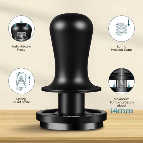 51mm Espresso Tamper with 30lbs Click Feedback