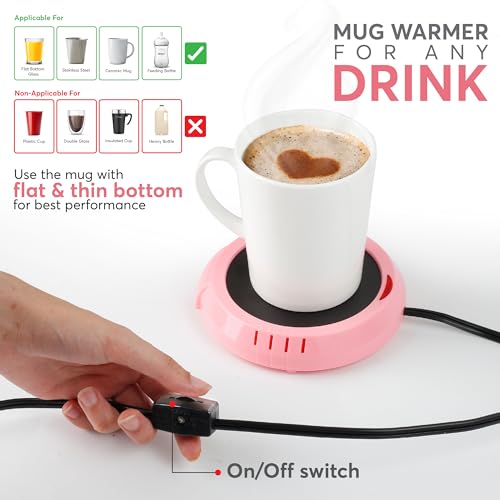 Large Candle Warmer Plate Safely Releases Scents Without a Flame (79 Count)