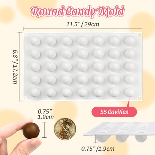 Small Chocolate Molds (35 Cavity)