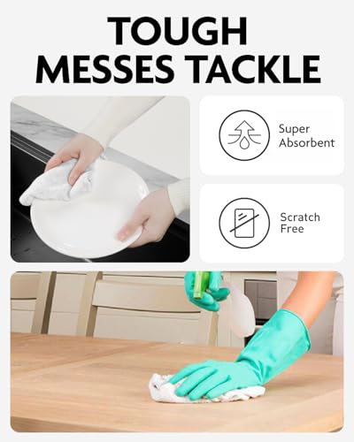 Microfiber Cleaning Cloth Roll (30 Count)