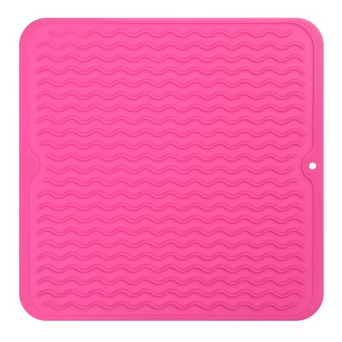 Silicone Dish Drying Mat for Multiple Usage