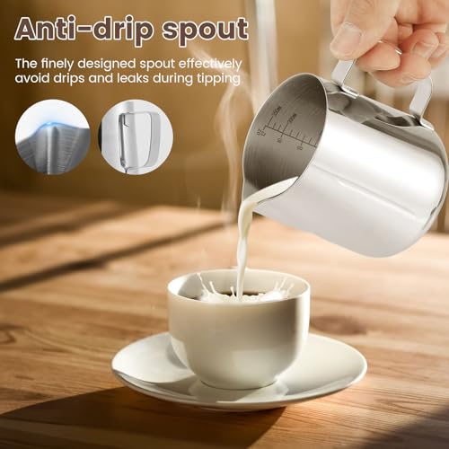 4PCS Milk Frothing Pitcher (4 Count)