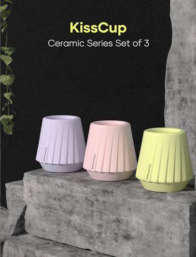 KissCup Ceramic Espresso Cup Set of 3