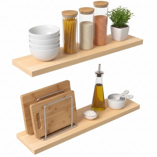 Floating Wall Shelves (2 Count)