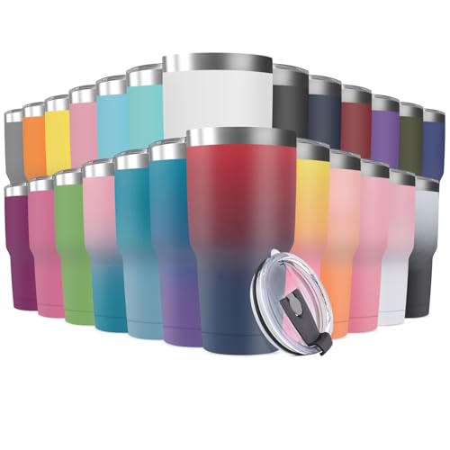30oz Stainless Steel Travel Mug with Lid