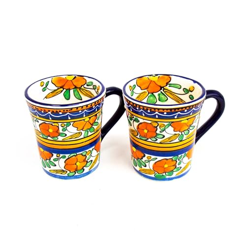 Mexican Pottery Mugs (2 Count)