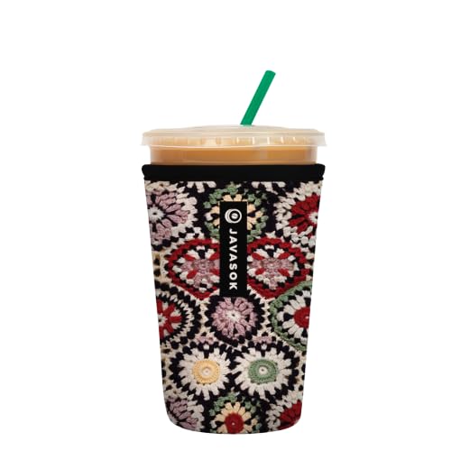 JavaSok Iced Coffee & Cold Soda Insulated Neoprene Cup Sleeve