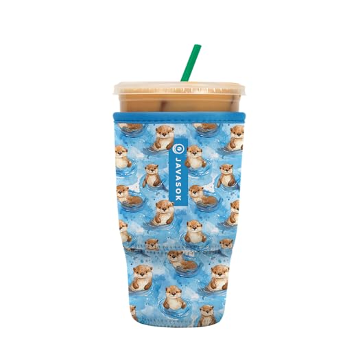 JavaSok Iced Coffee & Cold Soda Insulated Neoprene Cup Sleeve