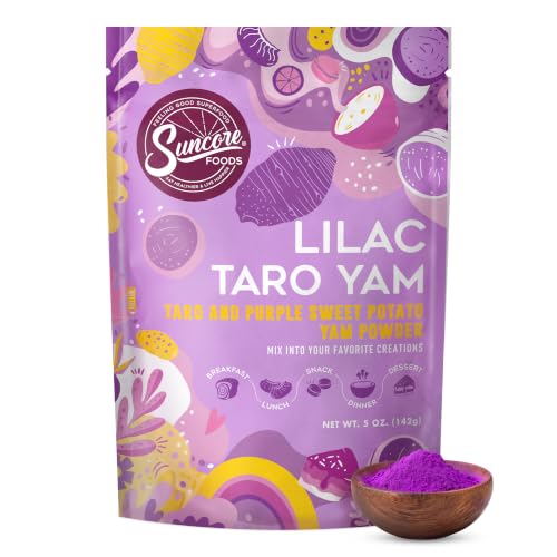 Lilac Taro Yam Powder 5oz (5 Ounce)