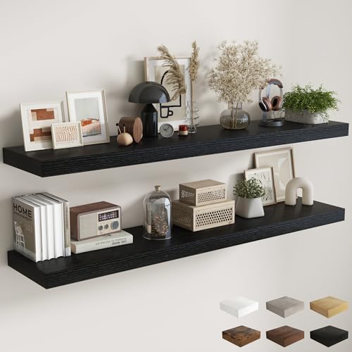 12 Inch Deep Floating Shelves (2 Count)