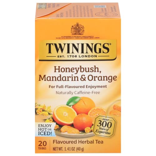 Honeybush Mandarin & Orange Herbal Tea Bags (20 Count)