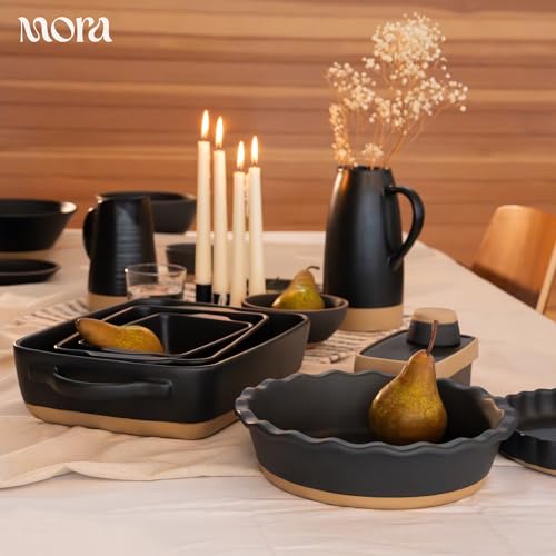 Mora Ceramic Pie Pan for Baking (30 Count)