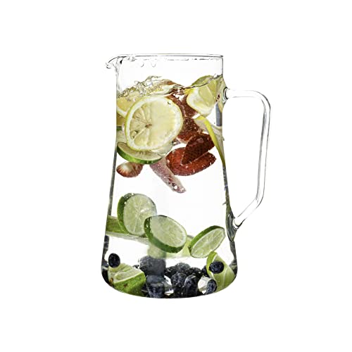 Large Glass Pitcher With Spout
