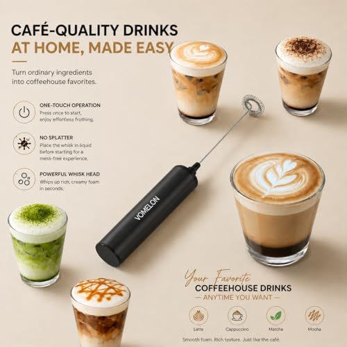Rechargeable Milk Frother