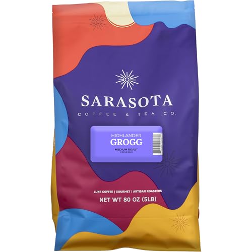 Sarasota Coffee Whole Bean Highlander Grogg (80 Ounce)