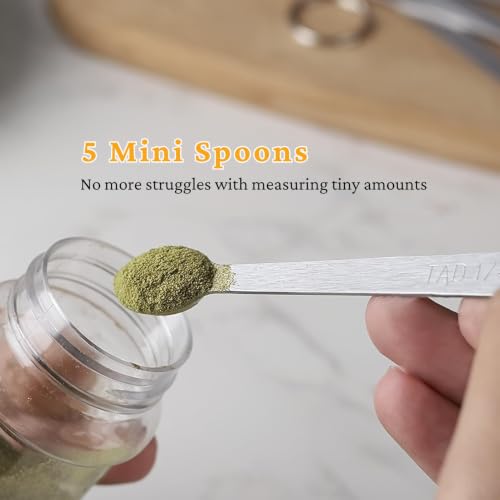 23 Pcs Stainless Steel Measuring Spoons Set with Leveler (23 Count)