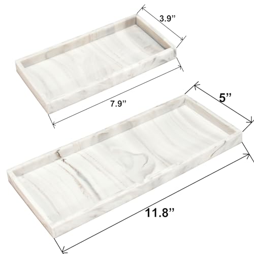 Silicone Bathroom Tray for Counter (2 Count)