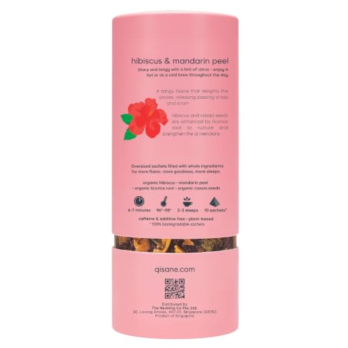 qìsane Organic Hibiscus Tea Bags