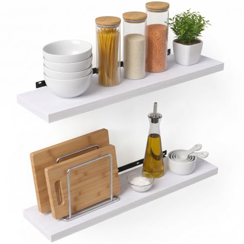 Floating Wall Shelves (2 Count)