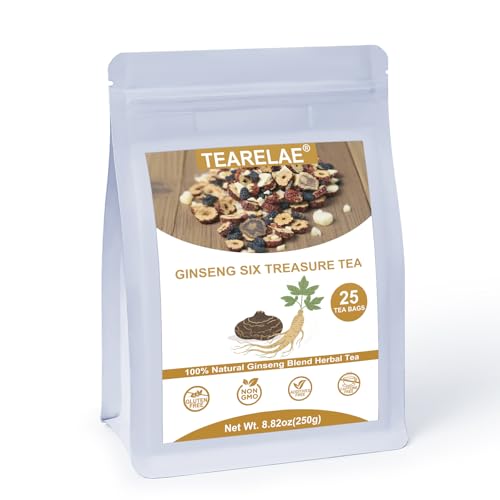 Ginseng Six Treasure Tea (25 Count)
