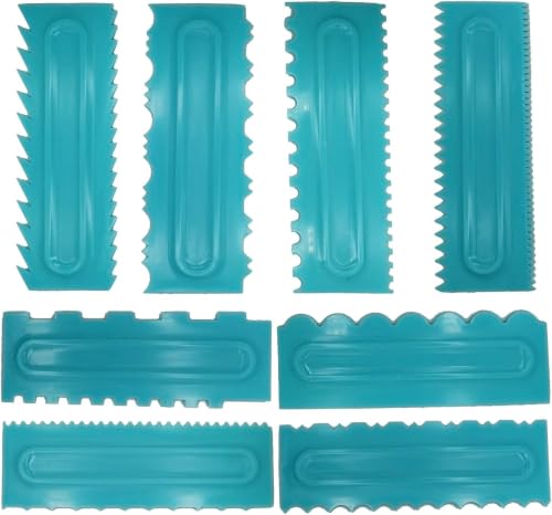 Cake Scraper set of 8 Pack Cake Edge Tools (8 Count)