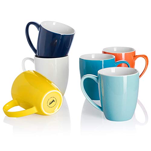 Porcelain Mugs (6 Count)