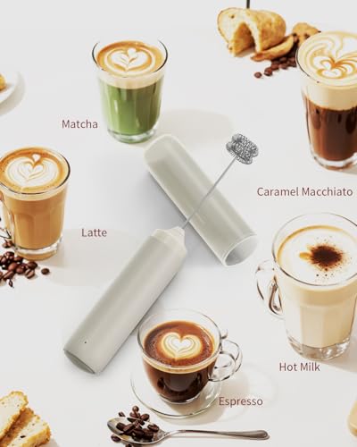 Portable Rechargeable Milk Frother Handheld