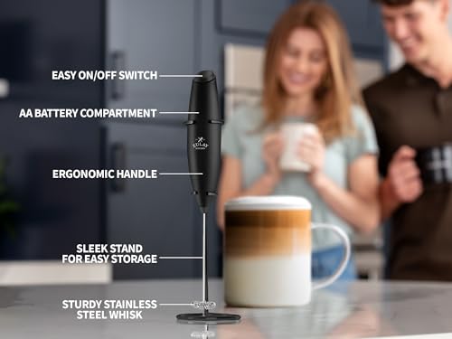 Zulay Premium Gift Milk Frother Set