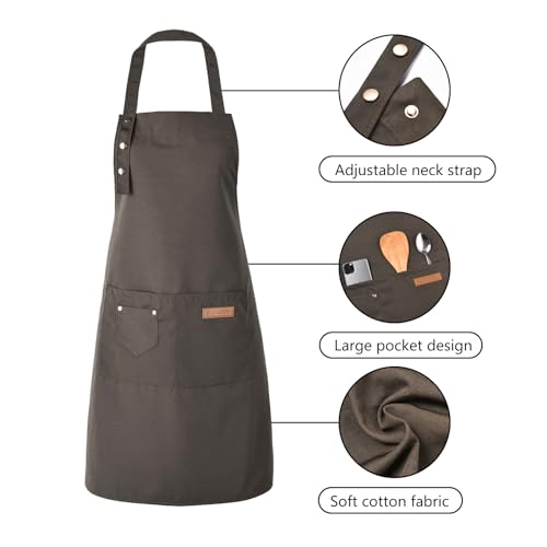Art Aprons for Women Painting Pottery Baking