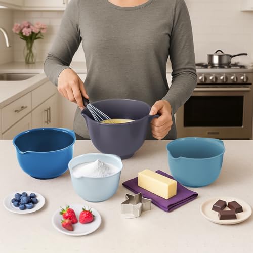 Mixing Bowls with Pour Spout