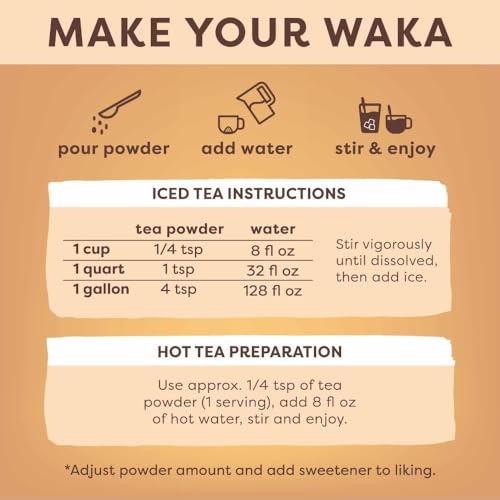 Waka Instant Black Tea Mix (4.5 Ounce)