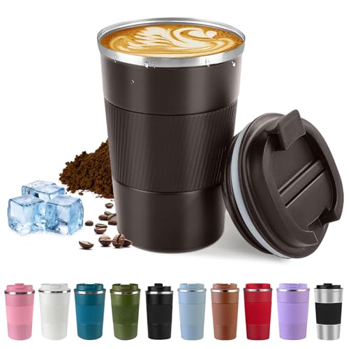 Vacuum Insulated Stainless Steel Travel Coffee Mug