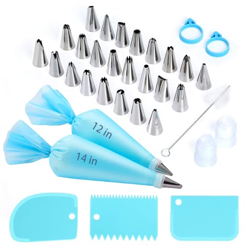 Piping Bags and Tips Set