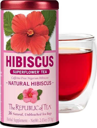 Natural Hibiscus Herbal Tea (36 Count)