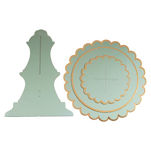 Cupcake Stand with Lace Trim