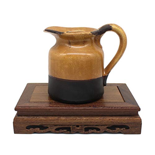 Primitives Rustic Rosewood Rectangle Display Stand Vase Pot Base Fishbowl Pedestal Stand