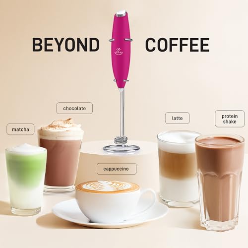 Powerful Milk Frother Wand With Duracell Batteries