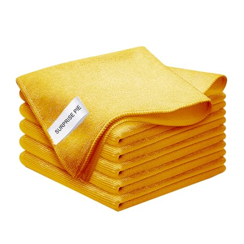 Premium Ultra Absorbent Microfiber Cleaning Cloths (8 Count)