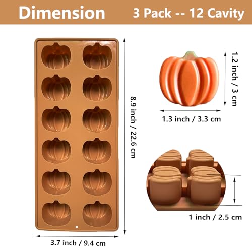 3PCS Falls Silicone Molds (3 Count)