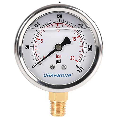 Glycerin Pressure Gauge 300psi