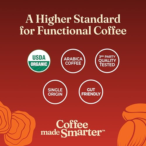 Focus Max High Caffeine Cordyceps Coffee (10 Ounce)