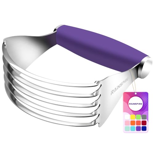 Large Pastry Cutter For Baking Durable Pastry Blender Dough Cutter Purple