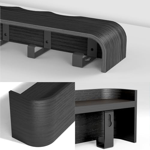 Wall Mounted Coat Rack with Shelf