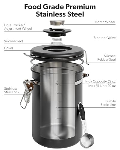 Coffee Canister with Window
