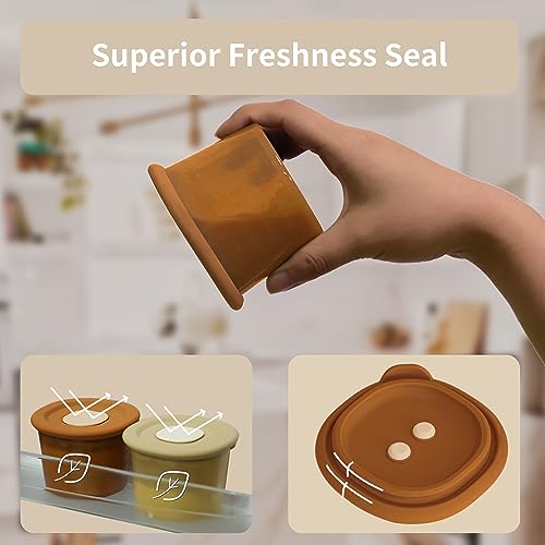 Silicone Baby Food Containers (4 Fl Oz)
