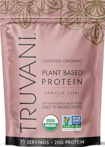 Organic Plant Based Protein Powder (20 Ounce)