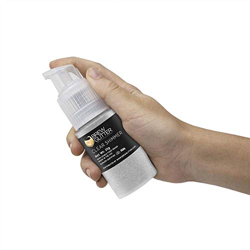 Brew Glitter Edible Drink Glitter Pump 1x 25g for Cocktails